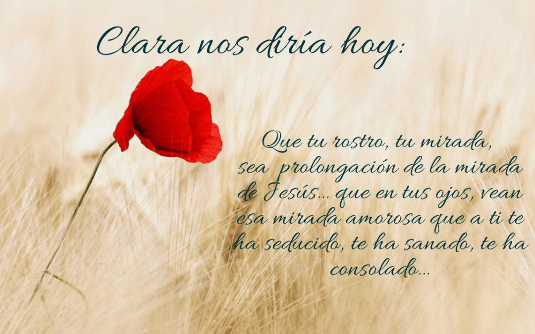 De la mano de Clara…